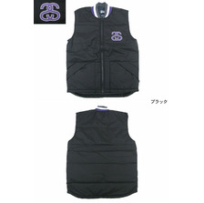 STUSSY Puffer Rib Vest 115155画像