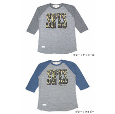 PROJECT SR'ES United Camo Logo 3/4 Raglan KNT00913画像