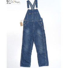 orslow UNISEX MODEL OVER ALL DENIM 2YEAR WASH(95) 01-9000-95画像