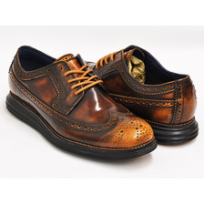 COLE HAAN LUNARGRAND LONG WING CAMELLO / BLACK C11716画像