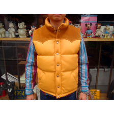 THE REAL McCOY'S JOE McCOY DOWN VEST/DEER SKIN MJ12132画像