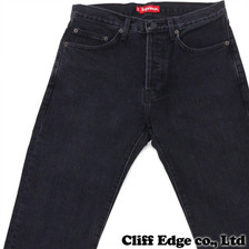 Supreme Washed Black Slim Jean BLACK画像