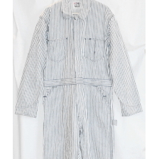 SAMURAI JEANS サムライ自動車倶楽部 SM100HC13-M 無地ヒッコリーツナギ画像