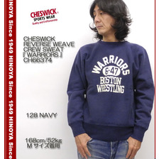CHESWICK REVERSE WEAVE CREW SWEAT 「WARRIORS」 CH66374画像
