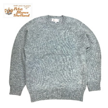 PETER BLANCE SADDLE CREW SWEATER画像