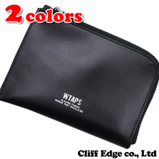 WTAPS CREAM WALLET.LEATHER.COW画像