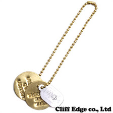 WTAPS DOG TAG/KEY CHAIN.BRASS.RAREGEM画像