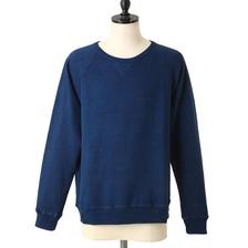 INDUSTRY OF ALL NATIONS CLEAN SWEAT SHIRTS CREW 8DIPS INDIGO画像