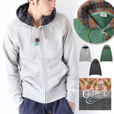 GOHEMP GRASS PARKA グラスパーカー ジップアップ パーカー 2071BS13画像