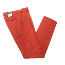 BILLS KHAKIS #M3 TRIM FIT PLAIN FRONT SEDONA TWIILL CHINO redwood画像