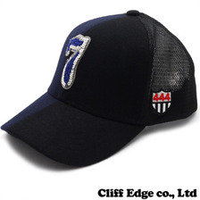 YOSHINORI KOTAKE DESIGN 7ロゴ メッシュキャップ NAVYxBLACK画像
