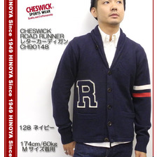 CHESWICK ROAD RUNNER レターカーディガン CH90148画像