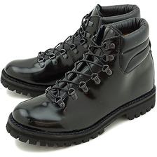 CEBO ガラスレザー マウンテンブーツ SHINY BLACK 92115A画像