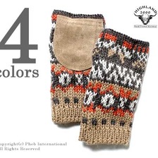 HIGHLAND2000 フェアアイル柄ミトン グローブ画像