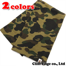 A BATHING APE 1ST CAMO SWEAT MUFFLER 1080-182-033画像
