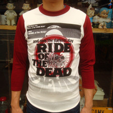 FREEWHEELERS AMERICAN NIGHTMARE IN MOTOR ROCK ART SET-IN 4/5 SLEEVE SHIRTS &rdquo;RIDE OF THE DEAD 1335003画像