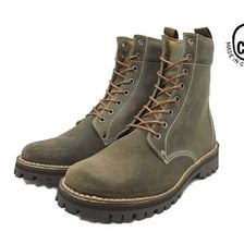 CEBO 8 HOLE BOOTS 92088A(-S) BEIGE SUEDE CZECH REPUBLIC画像