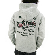 Schott HOODIE ZIP SWEAT NO.13 3133070画像