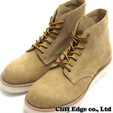A BATHING APE PLAIN TOE BOOTS BEIGE画像