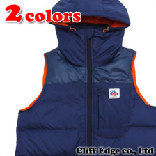 A BATHING APE CLASSIC DOWN VEST HOODIE 1080-140-017画像