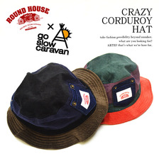 go slow caravan &times; ROUND HOUSE 切替コーデュロイハット 375505画像