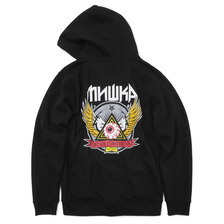 MISHKA 10 YEAR CREST ZIP UP HOODY画像