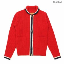 CHESWICK WOOL/ACRYLIC 30/70 ZIP SWEATER CH90141画像