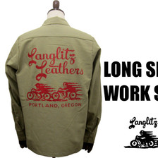 Langlitz Leathers TYPE LL130 ワークシャツ画像