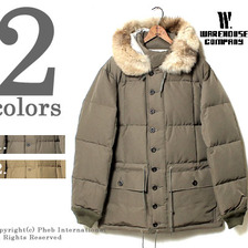 WAREHOUSE フーディーダウンパーカージャケット 2083画像