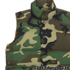 WTAPS DOWN VEST VEST.NYLON.TAFFETA.TETRATEX WOODLAND画像
