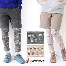 GRAMICCI ジャガードレギンス GAC-13F504画像