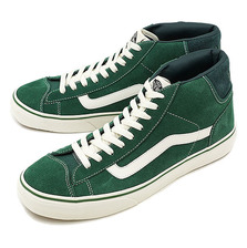 VANS CLASSICS MID SKOOL 77 HUNTER GREEN/MARSHMALLOW VN-0H9T9RU画像