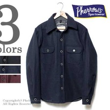 Pherrow's ウールCPOシャツジャケット P-CPO画像