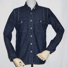 SAMURAI JEANS SUK13-L デニムネルシャツ13-L画像