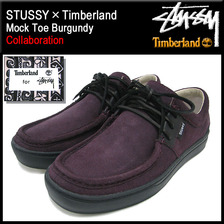 STUSSY &times;Timberland Mock Toe Burgundy 138282画像