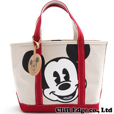 TOKYO DISNEY SEA x L.L.Bean オールドミッキー トートバッグ S RED画像