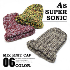 AS SUPER SONIC MIX KNIT CAP KNC-5038画像