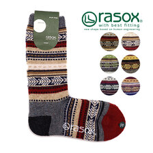 rasox ジャガードウール・クルー CA132CR04画像