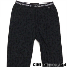 CHROME HEARTS TIGHTS CROSS PRINT BLACK画像