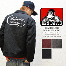 BEN DAVIS BEACH CLOTH WORKAHOLIC JKT 3580009画像