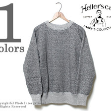 HELLER'S CAFE 40年代ミックスグレークルーネックスウェット HC-M113画像