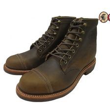 CHIPPEWA 6" HOMESTEAD BOOT TAN CRAZY HORSE 1901M33画像