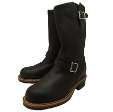 CHIPPEWA 11" ENGINIEER BOOT STEEL TOE BLACK ODESSA 27899画像