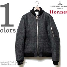 HONNETE ボマージャケットwithサーモクール画像