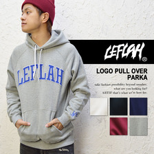 LEFLAH LOGO PULL OVER PARKA画像