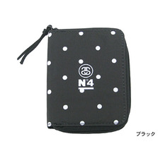 STUSSY Polka Dot Sideways Zip Wallet 136095画像