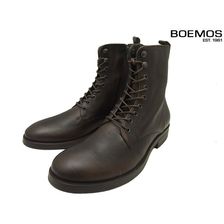 BOEMOS 4146 レースアップブーツ サイドジップ CHELSEA T.MORO画像