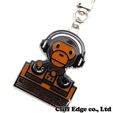 A BATHING APE MILO DJ KEY HOLDER BROWN 2080-182-069画像