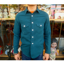 FREEWHEELERS THE VANISHING WEST &rdquo;PAINTED DESERT SHIRTS&rdquo; Vintage Cotton/Wool Serge 1333008画像