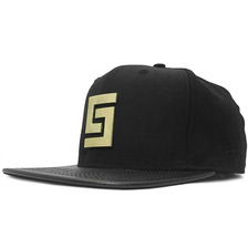 CROOKS&CASTLES GRECO LOGO SNAPBACK BLACK NECC182画像